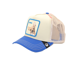 BASEBALL CAP FUERTE CREME BLUE
